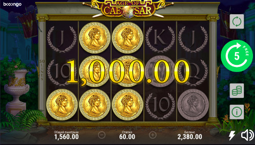 Игровой автомат Age of Caesar - играть онлайн в Пин Ап казино