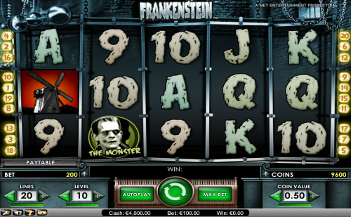 Игровой автомат Frankenstein - огромные выигрыши в казино Вулкан Старс