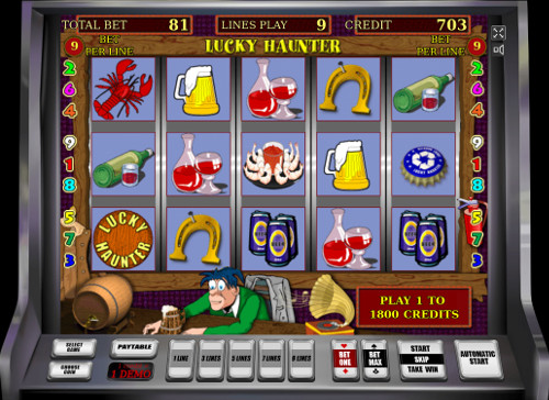 Игровой автомат Lucky Haunter - играть на зеркало казино Джойказино