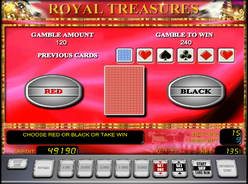 Игровой автомат Royal Treasures - королевские выигрыши в казино Вулкан Платинум