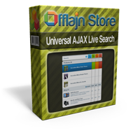 Universal AJAX Live Search - поиск модуль для CMS Joomla
